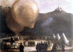 Ballons libres durant le siège de Paris